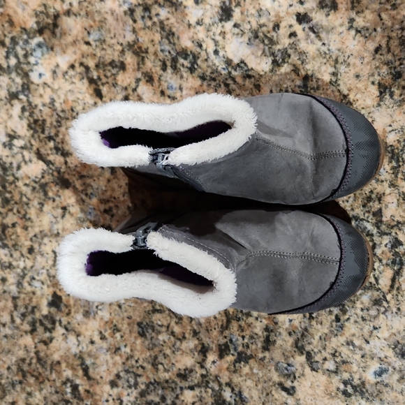 Toddler Stride Rite Leather Boots Size 10 - Picture 5 of 8